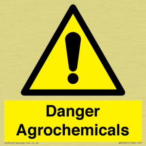 Danger Agrochemicals